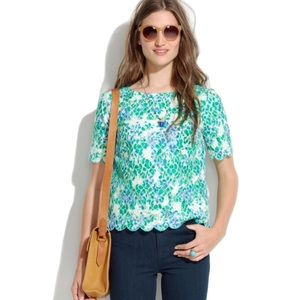 MADEWELL / floral blouse